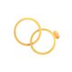 Eheringe goldgelb L