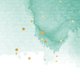 Mintgruenes Aquarell mit Sprenkeln L