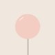 Luftballon grafisch rosa T