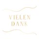 Vielen Dank gold T