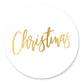 Christmas gold auf weiss I