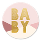 Baby gold auf rosa A