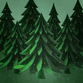 3D Weihnachtsbaum gruen