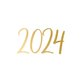 2024 Schreibschrift gold-weiss