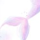 Flosse Meerjungfrau rosa M