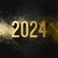 2024 gold 3D schwarz