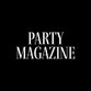 Party Magazine weiss-schwarz L