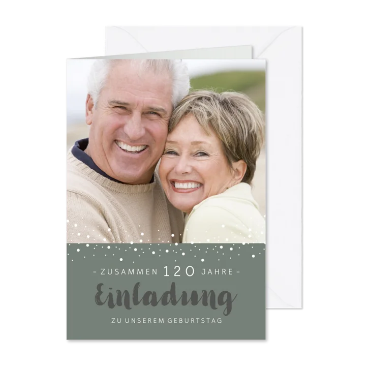 Einladung Doppelgeburtstag 120 Jahre