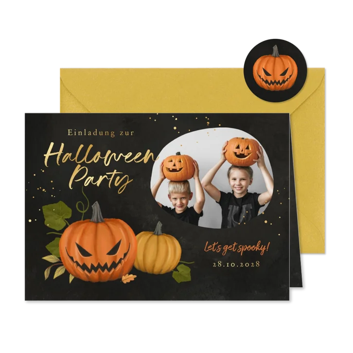 Einladung Kindergeburtstag Halloweenparty