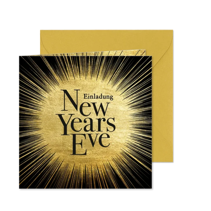 Einladung zur Neujahrsparty 'New Year's Eve'