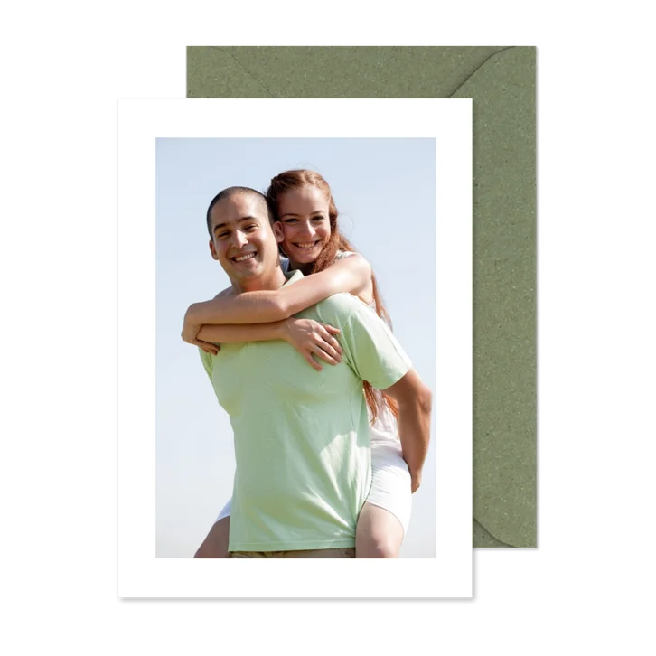 Fotokarte Rechteck Hochformat