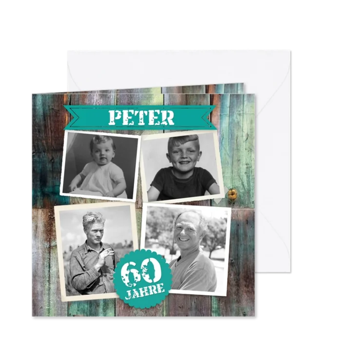 Geburtstagseinladung Durch die Jahre