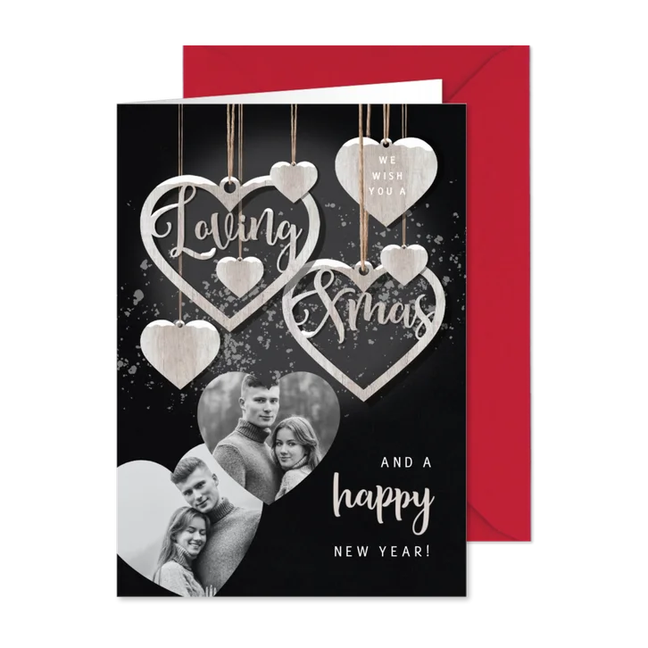 Weihnachtskarte Loving Christmas