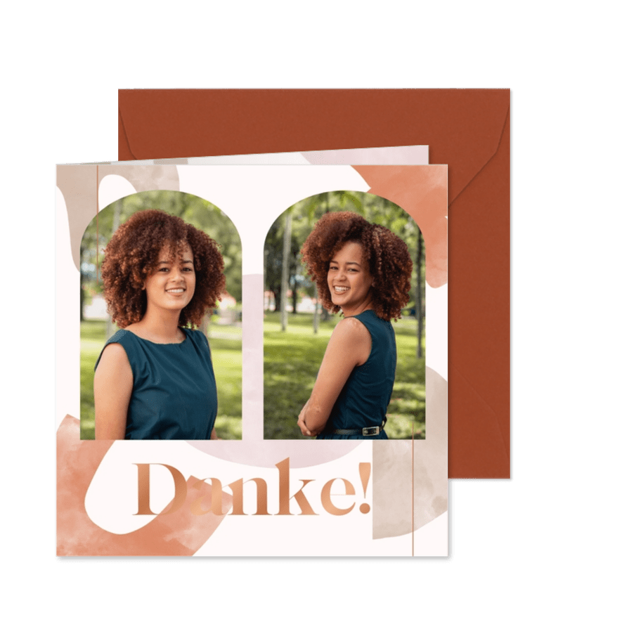 Danksagung Konfirmation Illustrationen, Fotos & Kupfer - Karteneindruck
