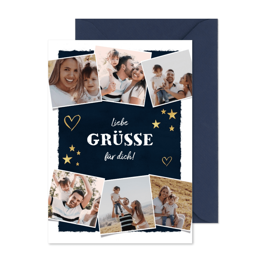 Fotokarte Bilderreigen - Karteneindruck