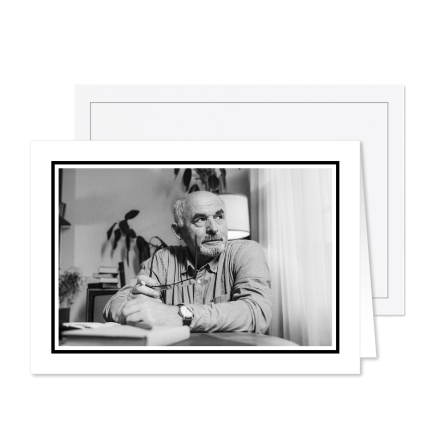 Fotokarte Trauer klassisch - Karteneindruck