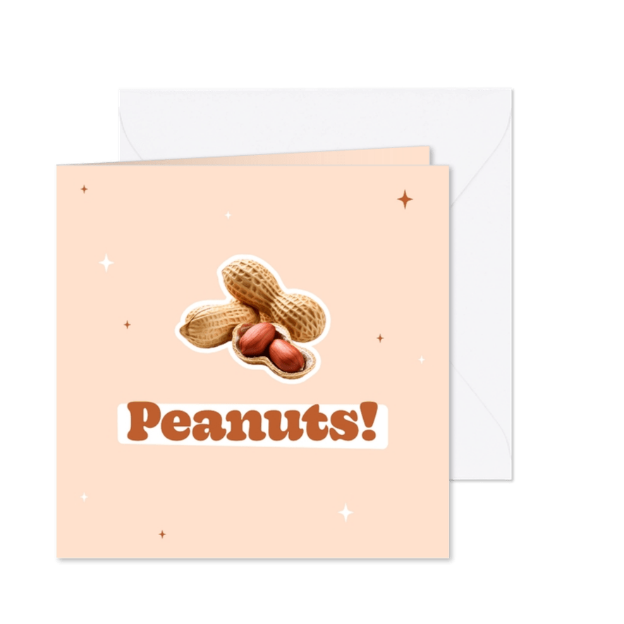 Grußkarte Erfolg wünschen 'Peanuts' - Karteneindruck