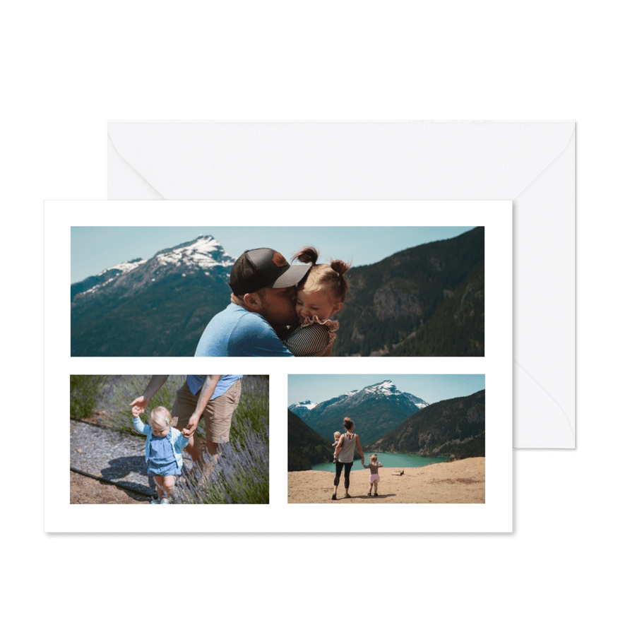 Grußkarte Fotos Panoramafoto - Karteneindruck