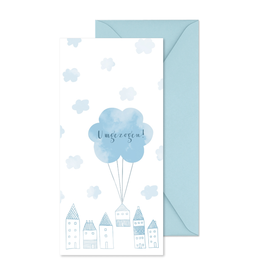 Umzugskarte In den Wolken - Karteneindruck
