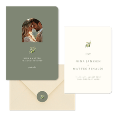 Hochzeit - Olivenzweig schlicht & einfach