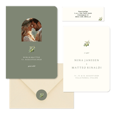 Hochzeit - Olivenzweig schlicht & einfach