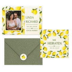 Hochzeit - Zitronen zur Sommerhochzeit