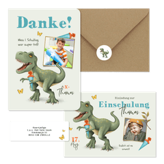 Einschulung - T-Rex Dino