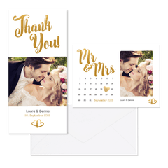 Hochzeit - Gold - Kalender und Timeline