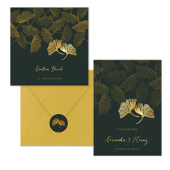 Jubiläum - Ginkgo gold