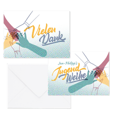 Jugendweihe - Hände & Lettering