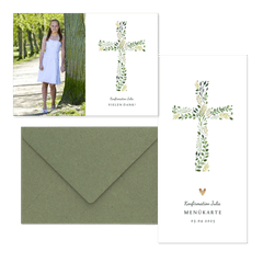 Konfirmation - Kreuz botanisch