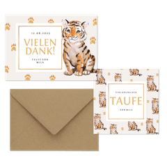 Taufe - Kleiner Tiger