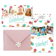 Einschulung - Konfetti M