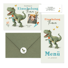 Einschulung - T-Rex Dino