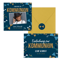 Kommunion - Typografie & 'Konfetti-Fliegen'