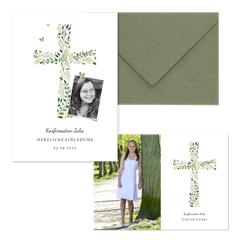 Konfirmation - Kreuz botanisch