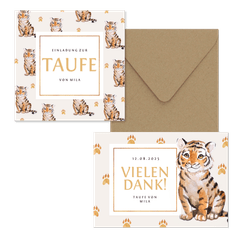 Taufe - Kleiner Tiger