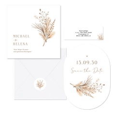 Hochzeit - Bohemien Trockenzweige Strauß