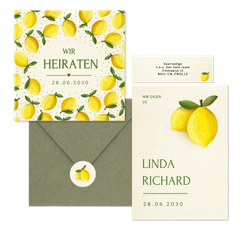 Hochzeit - Zitronen zur Sommerhochzeit