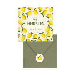 Hochzeit - Zitronen zur Sommerhochzeit