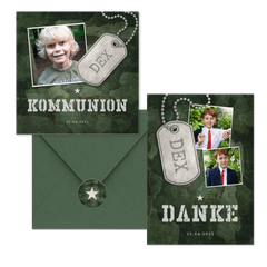 Kommunion - Military grün
