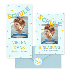 Einschulung - Girlande Schule J