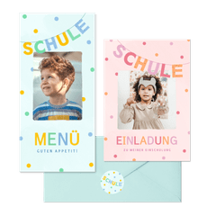 Einschulung - Girlande Schule