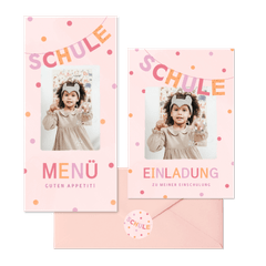 Einschulung - Girlande Schule