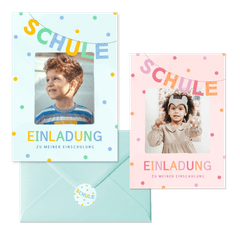 Einschulung - Girlande Schule