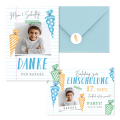 Einschulung - Schultüten J