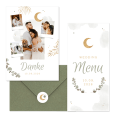 Hochzeitskartenset Arabian Vibes