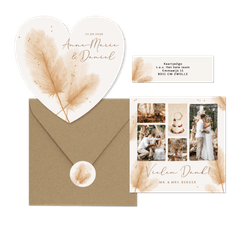 Hochzeit - Pampasgras Bohemien Hochzeit