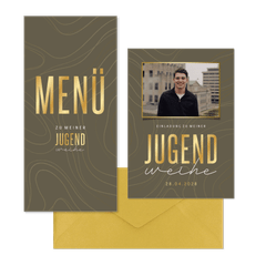 Jugendweihe - Linienmuster