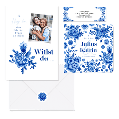 Hochzeit - Delfter Blau hell